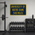 University Of Notre Dame Custom Distance Sign - Notre Dame Fighting Irish Fan Student Alumni Gift