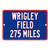 Wrigley Field Custom Distance Sign - Chicago Cubs Baseball Fan Gift