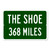 Ohio Stadium The Shoe Custom Distance Sign - Ohio State University Buckeyes College Football Fan Gift