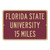 Florida State University Custom Distance Sign - Florida State Seminoles Fan Student Alumni Gift
