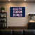 Gillette Stadium Custom Distance Sign - New England Patriots Football Fan Gift
