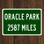 Oracle Park Custom Distance Highway Sign - San Francisco Giants Baseball Fan Gift