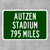 Autzen Stadium Custom Distance Sign - University of Oregon Ducks College Football Fan Gift