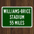 Williams-Brice Stadium Custom Distance Sign - University of South Carolina Gamecocks College Football Fan Gift