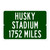Husky Stadium Custom Distance Sign - University of Washington Huskies College Football Fan Gift