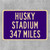 Husky Stadium Custom Distance Sign - University of Washington Huskies College Football Fan Gift