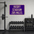 Husky Stadium Custom Distance Sign - University of Washington Huskies College Football Fan Gift