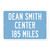 Dean Smith Center Custom Distance Highway Sign - University of North Carolina Tar Heels College Basketball Fan Gift