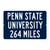 Penn State University Custom Distance Sign - Penn State Nittany Lions Fan Student Alumni Gift