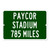 Paycor Stadium Custom Distance Highway Sign - Cincinnati Bengals Football Fan Gift