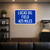 Lucas Oil Stadium Custom Distance Highway Sign - Indianapolis Colts Football Fan Gift