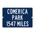 Comerica Park Custom Distance Sign - Detroit Tigers Baseball Fan Gift