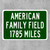 American Family Field Custom Distance Highway Sign - Milwaukee Brewers Baseball Fan Gift