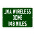 JMA Wireless Dome Custom Highway Distance Sign - Syracuse University Orange College Basketball Fan Gift