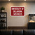 University of Oklahoma Custom Distance Sign - Oklahoma Sooners Fan Student Alumni Gift