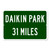 Daikin Park Custom Distance Highway Sign - Houston Astros Baseball Fan Gift