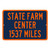 State Farm Center Custom Highway Distance Sign - University of Illinois Fighting Illini College Basketball Fan Gift