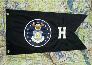 Air Force ROTC Pennant Style Guidon Air Force ROTC Pennant Style Guidon