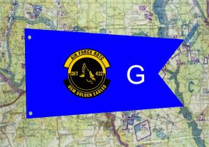 USM DET 432 Pennant Style Guidon USM DET 432 Pennant Style Guidon