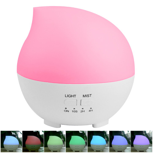 DD03300WH – 300ml  Aromatherapy Cool Mist Humidifier with Color Changing LED Lights – White 