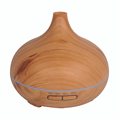 DD16300NO – 300ml  Aromatherapy Cool Mist Humidifier with Color Changing LED Lights – Natural Oak 