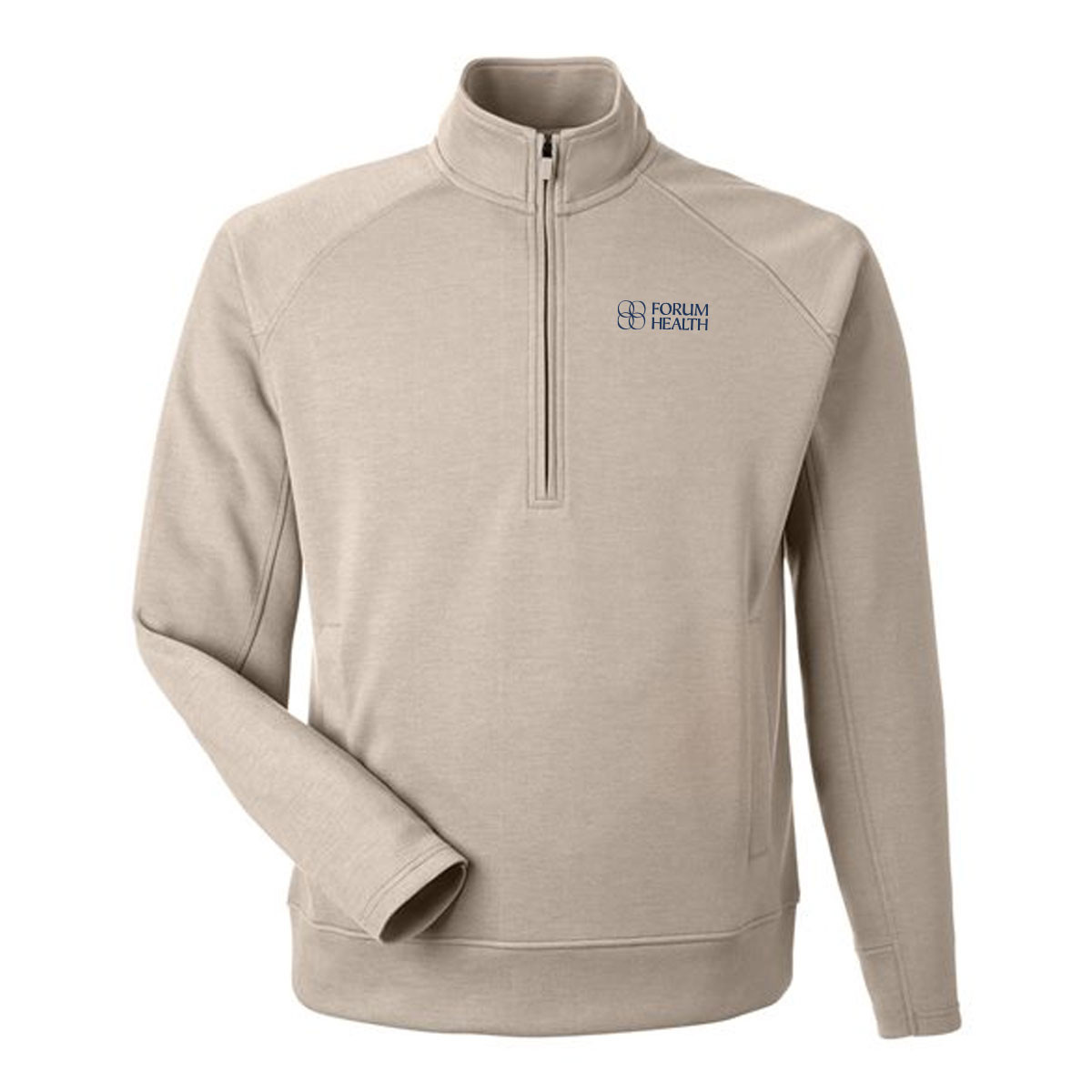 J America Unisex Apex Fleece Quarter-Zip Sweatshirt