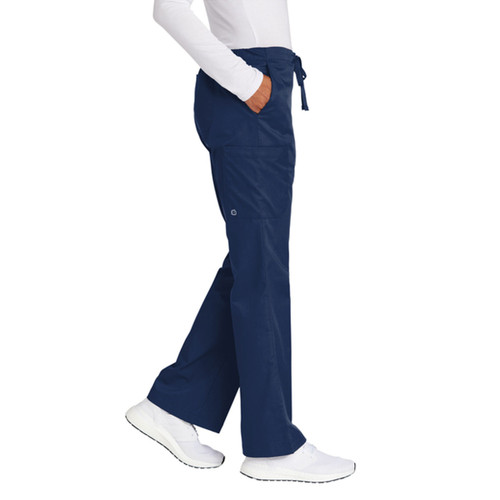 Wink Women's WorkFlex Flare Leg Cargo Pant