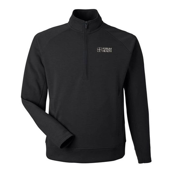 J America Unisex Apex Fleece Quarter-Zip Sweatshirt