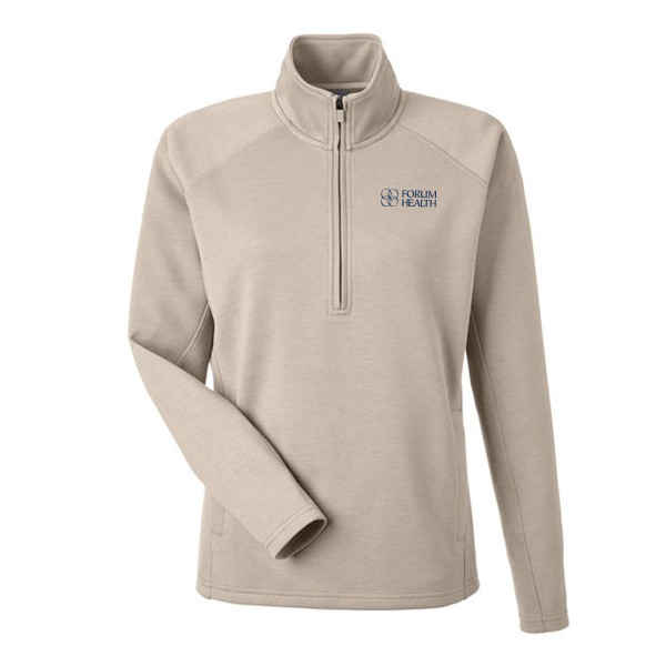 J America Women's Apex Fleece Quarter-Zip Sweatshirt