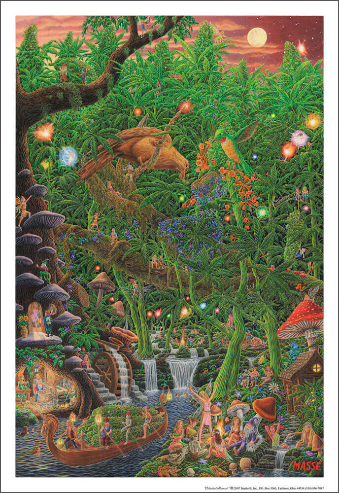 Celestial Harvest by Tom Masse Art Print Poster 22x32 inch - The