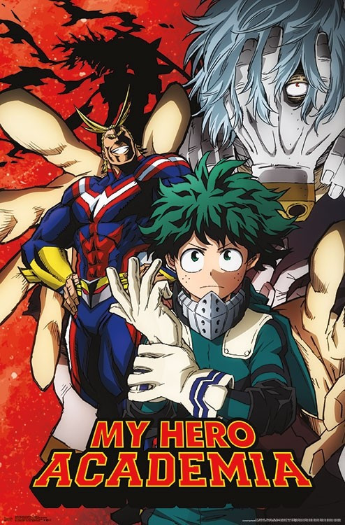 僕のヒーローアカデミア　ポスター My Hero Academia Poster 22.375