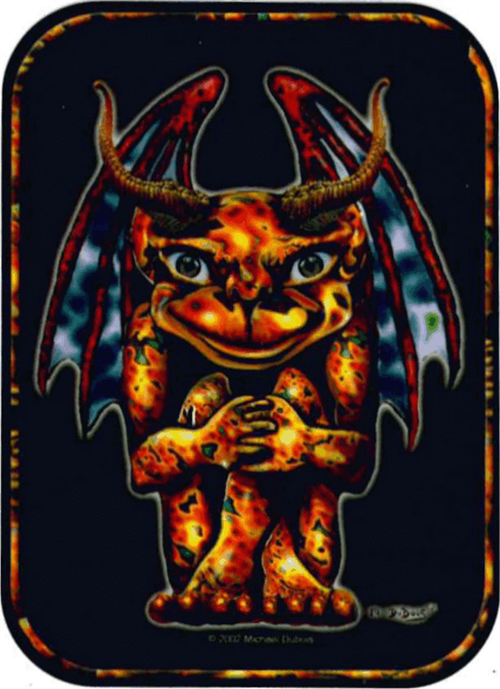Gargoyle - Mini Sticker - 2