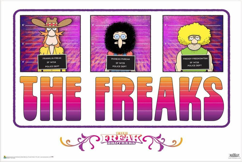 The Freak Brothers - The Freaks Poster 36
