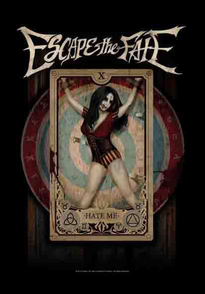 Escape the Fate - Hate Me Fabric Poster - 30