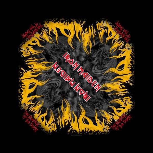 Iron Maiden - The Number of the Beast Cotton Bandana - 21