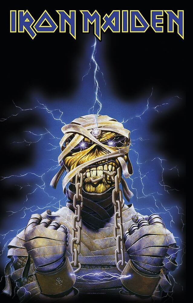 Iron Maiden Powerslave Eddie Textile/Fabric Poster - 28