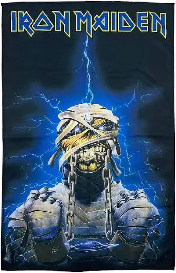 Iron Maiden Powerslave Eddie Textile/Fabric Poster - 28
