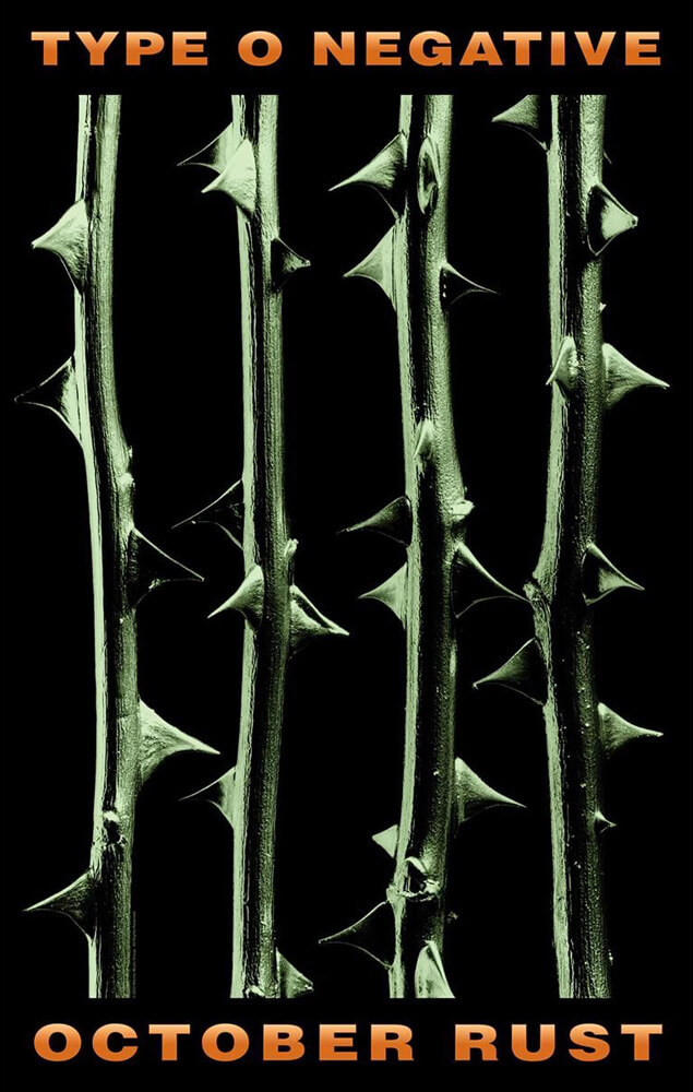 Type O Negative October Rust Textile/Fabric Poster - 28