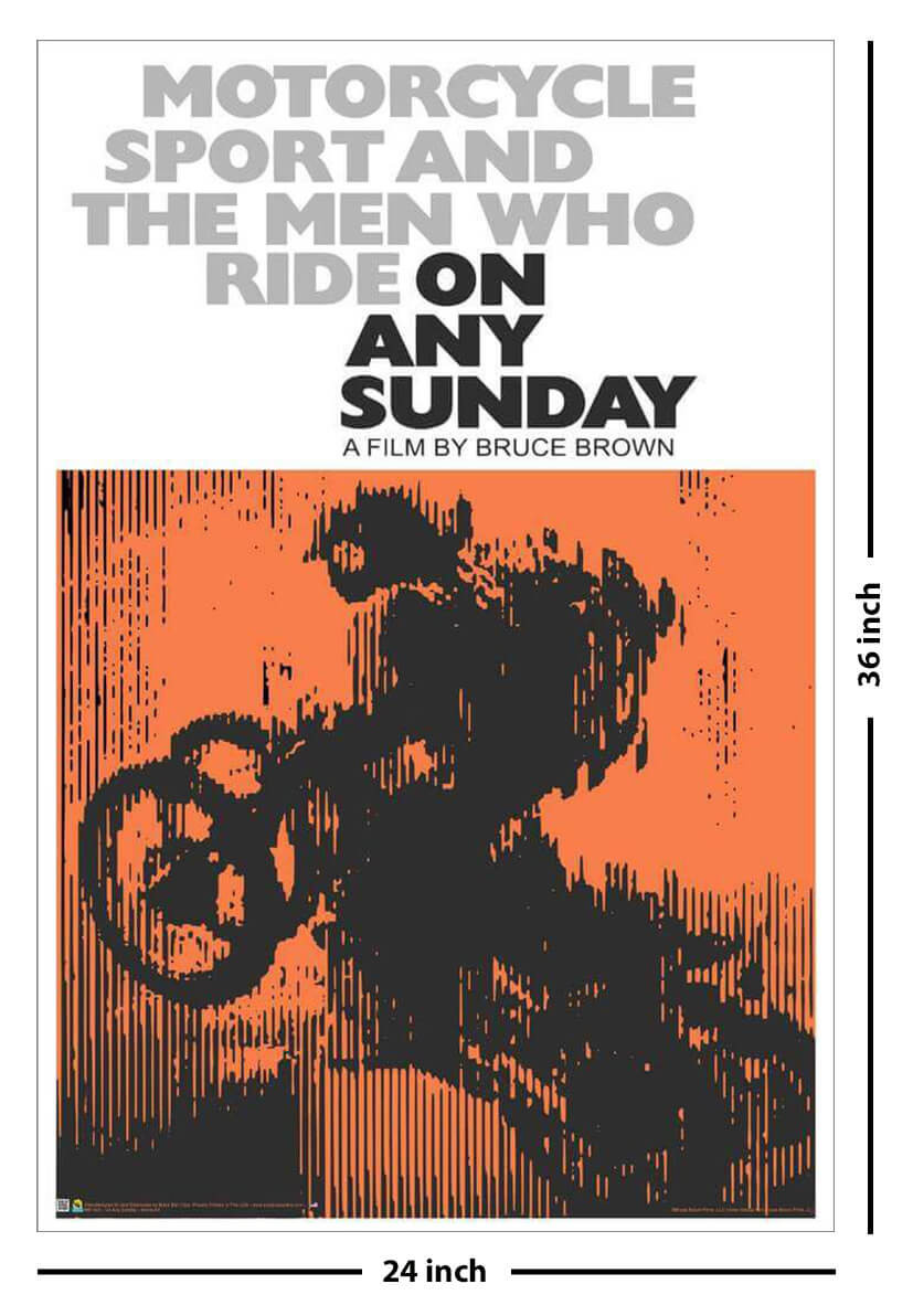 On Any Sunday - Movie Art Poster 24