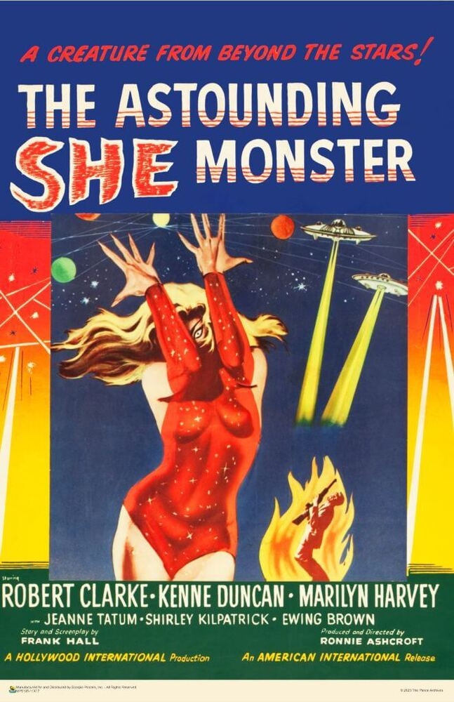 Classic Movie Monster Posters — free download