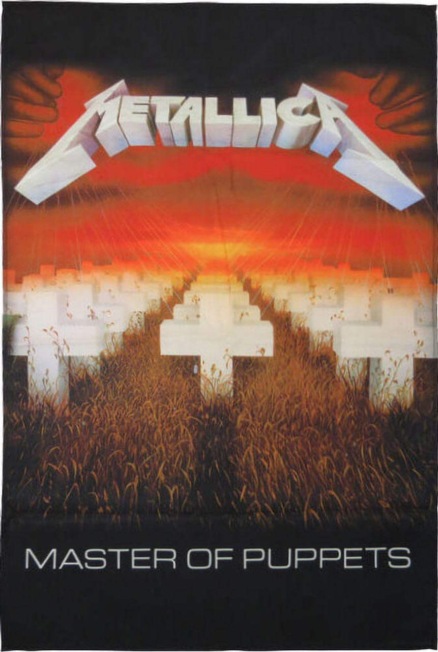 metallica master of puppets poster