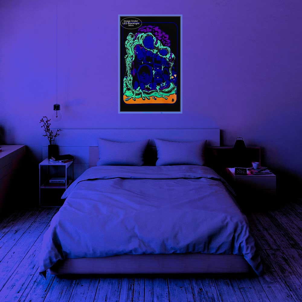 Master Blaster by Dirty Donny Blacklight Poster 23