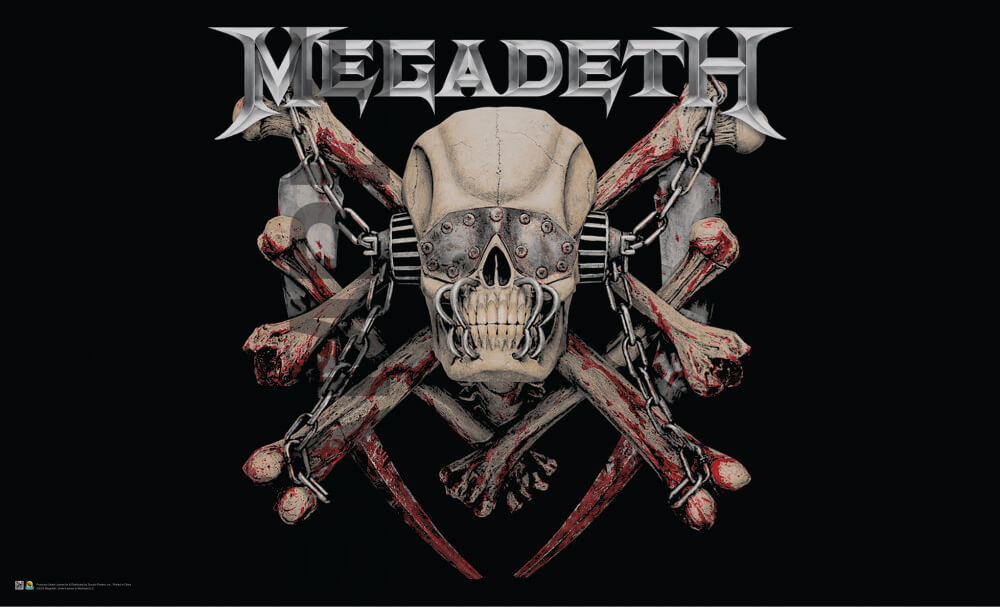 Megadeth Killing Is My Business Fly Flag 3' x 5' - The Blacklight Zone