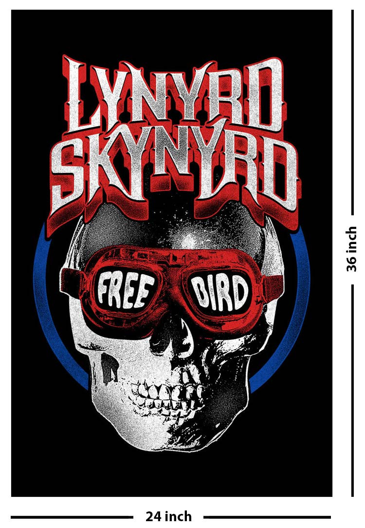 Lynyrd Skynyrd Free Bird Music Poster - 24