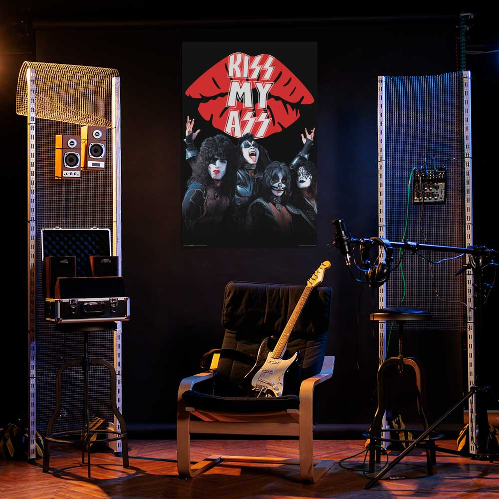 KISS - Kiss My Ass Music Poster - 24