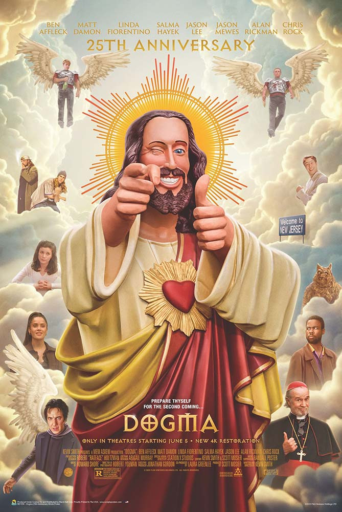 Dogma Movie Poster - 24 x 36 inches - The Blacklight Zone