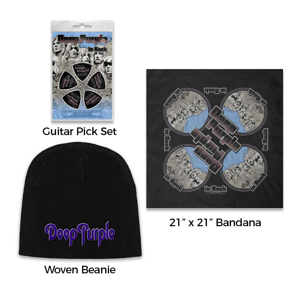 Deep Purple Officially Licensed Band Merch Gift Set - 1