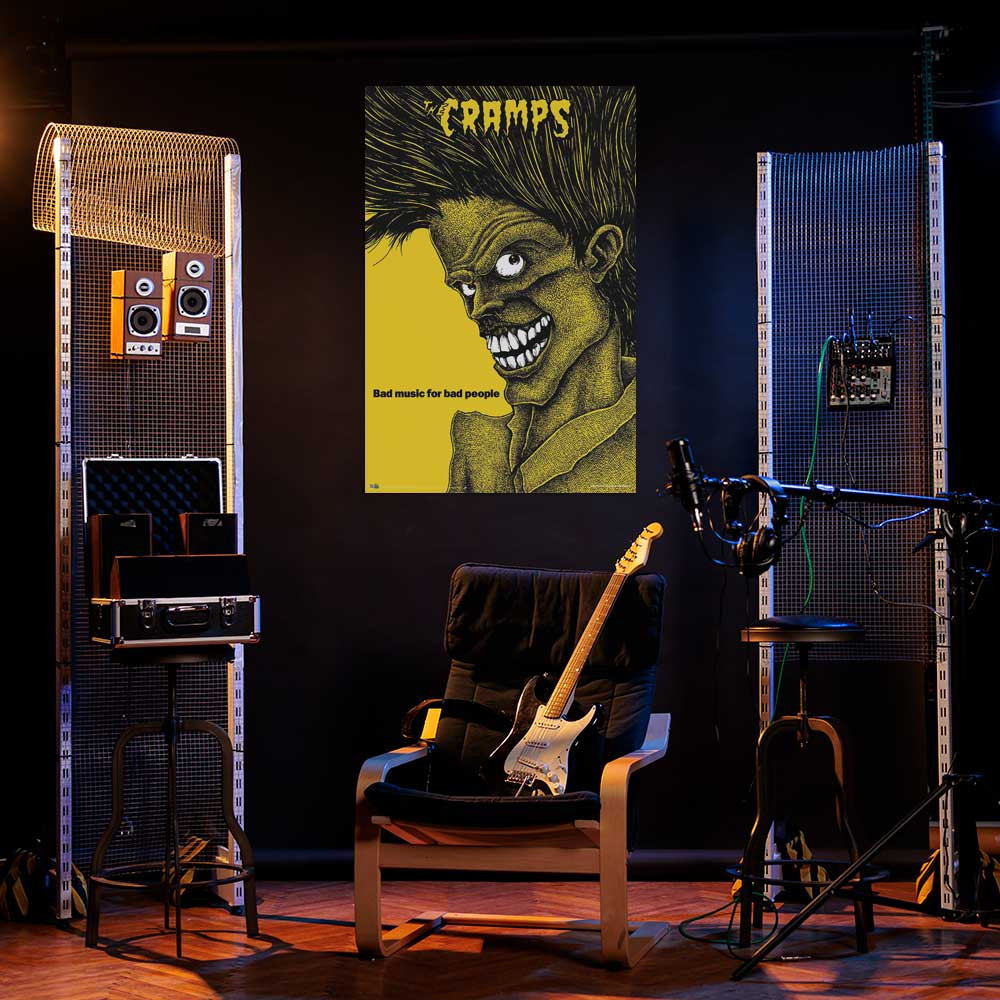 The Cramps - Bad Music for Bad People Poster - 24