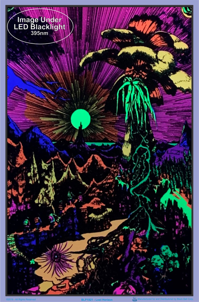 Lost Horizon Black Light Poster 23 x 35 - The Blacklight Zone