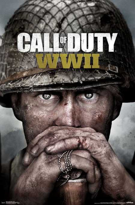Call of Duty: WWII - Key Art Poster 22.375" x 34" Image